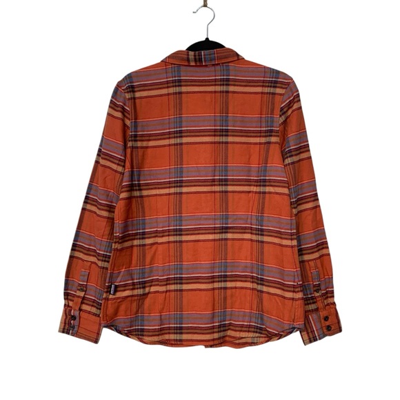 PATAGONIA | Women’s Long-Sleeve Fjord Flannel - Barro Brown - Sz Med - NWT - Picture 4 of 10